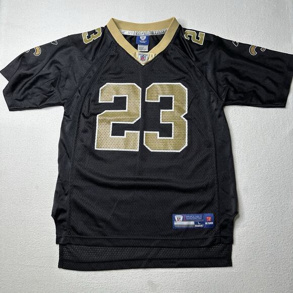 Reebok NEW‎ ORLEANS SAINTS Football PIERRE THOMAS NFL JERSEY Fan Shirt YOUTH L - Picture 1 of 12